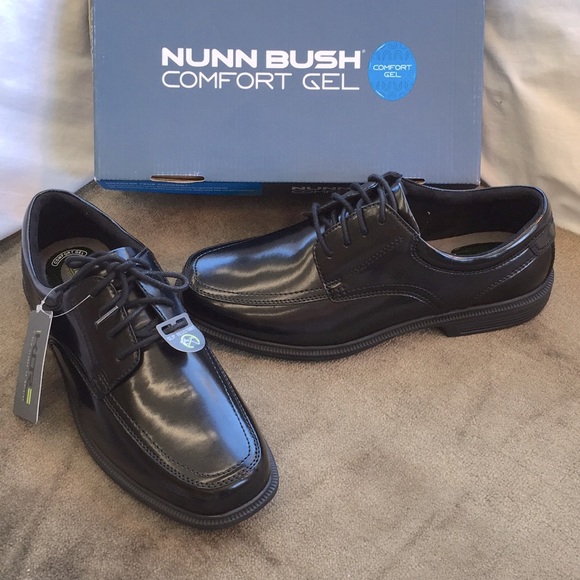 Nunn Bush Black Men’s Oxfords